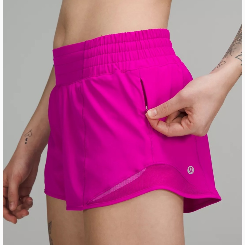 Lululemon Hotty Hot HR Short 2.5” * Purple Highlight